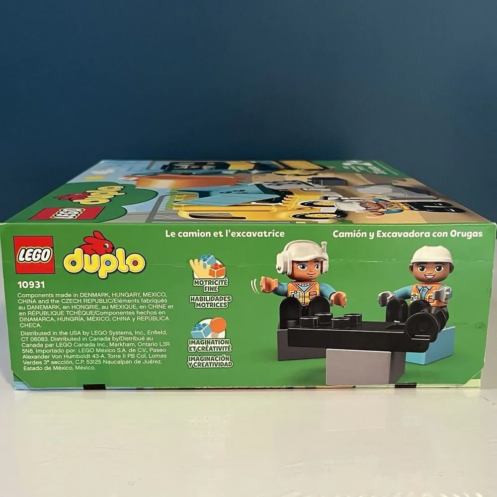 LEGO DUPLO 10931 Truck & Tracked Excavator NEW Sealed Retired
